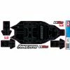 Team Associated RC10B6.4 FT Chassis Protective Sheet, +3mm, Printed for Parts