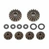 Team Associated Metal RC10B74 FT LTC Differential Rebuild Set for Parts