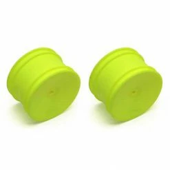 Team Associated 1/10 Rear 12mm Hex Wheels, Yellow (2): Buggy for Tires & Wheels